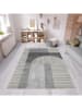 CARPET DIEM Kurzflor-Teppich in Grau/ Creme