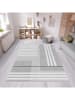 CARPET DIEM Laagpolig tapijt grijs/wit