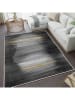 CARPET DIEM Kurzflor-Teppich in Schwarz/ Grau/ Gold