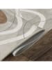 CARPET DIEM Kurzflor-Teppich in Grau/ Creme