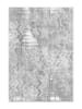 CARPET DIEM Laagpolig tapijt grijs/wit