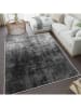 CARPET DIEM Kurzflor-Teppich in Schwarz/ Grau