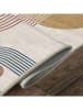 CARPET DIEM Kurzflor-Teppich in Beige/ Hellbraun/ Blau