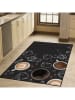 CARPET DIEM Kurzflor-Teppich in Schwarz