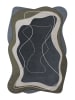 CARPET DIEM Kurzflor-Teppich in Anthrazit/ Khaki/ Creme