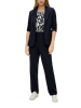s.Oliverrrrr Blouse donkerblauw/wit