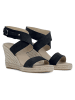 Ilse Jacobsen Leren sleehaksandalen zwart