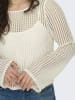 ONLY Pullover in Creme