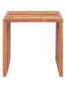 House Nordic Beistelltisch "Pego" in Hellbraun - (B)40 x (H)40 x (T)40 cm