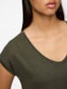 Pieces Shirt "Billo" groen