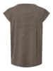 Pieces Koszulka "Billo" w kolorze khaki