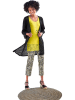Heine Dżinsy - Slim fit - w kolorze czarno-żółto-białym