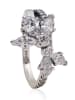 Pandora Silber-Ring mit Edelsteinen