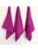 Mint Rugs 3er-Set: Geschirrtücher "Delta" in Fuchsia