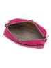 Lucca Baldi Leder-Umhängetasche in Pink - (B)19 x (H)15 x (T)7 cm