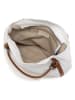 Lia Biassoni Leren handtas wit - (B)32 x (H)28 x (D)14 cm