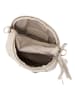 Lia Biassoni Leren schoudertas crème - (B)15 x (H)20 x (D)4 cm