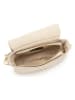 Lia Biassoni Leder-Umhängetasche in Creme - (B)22 x (H)15 x (T)6 cm