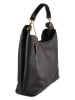 Lia Biassoni Leren schoudertas zwart - (B)28 x (H)39 x (D)12 cm