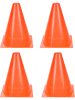 Toi-Toys 4-delige pilonnenset oranje - (H)19 x Ø14,5 cm - vanaf 3 jaar