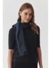 TATUUM Sjaal donkerblauw - (B)182 x (L)65 cm