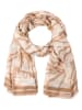 TATUUM Schal in Beige/ Hellbraun - (L)180 x (B)100 cm