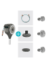 Gardena Terrassen-Schlauchbox "Roll Up S - 15 m" in Grau