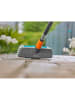 Gardena Steelborstel "Cleansystem Hard" grijs