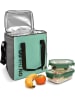 IRIS Barcelona Koeltas "On the go" mintgroen - (B)34 x (H)35,5 x (D)26 cm