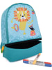 IRIS Isolier-Snackrucksack "Rico" in Mint- (B)21 x (H)28 x (T)12 cm