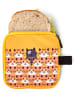 IRIS Lunchtas geel/wit - (B)16 x (H)16 cm