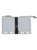 IRIS Snacktas lichtgrijs/wit - (B)24 x (H)29,2 cm