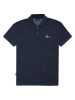 Westfjord Poloshirt "Skogar" donkerblauw
