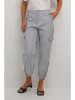 Kaffe Cargobroek donkerblauw/wit