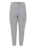 Kaffe Cargobroek donkerblauw/wit