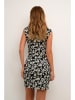 Kaffe Kleid in Schwarz/ Creme