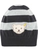 Steiff Beanie in Schwarz