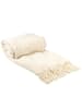 Romimex Woondeken wit - (L)200 x (B)130 cm