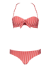 Vivance Bikini in Koralle/ Weiß