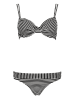 s.Oliver Bikini in Schwarz/ Weiß