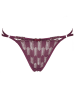 LASCANA String in Aubergine