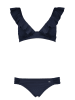 JETTE Bikini w kolorze granatowym