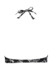 Vivance Biustonosz bikini w kolorze czarno-białym