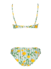 Buffalo Bikini lichtblauw/geel