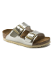Birkenstock Pantoletten "Arizona" in Gold - Weite N