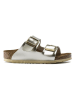 Birkenstock Pantoletten "Arizona" in Gold - Weite N