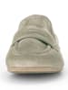 Gabor Skórzane slippersy w kolorze khaki