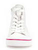 Gabor Leren sneakers wit/roze