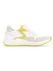 Gabor Sneakers wit/geel