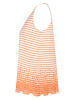 LIEBLINGSSTÜCK Top "Derya" in Orange/ Weiß
